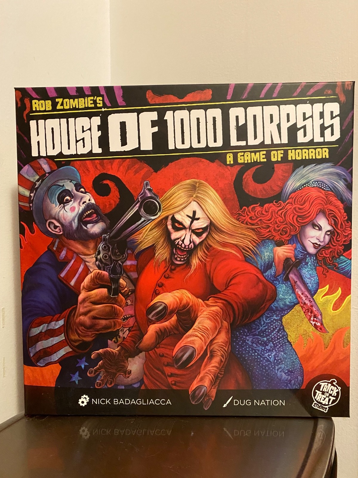 House of 1000 Corpses : A Game of Horror – Board game – Trick or Treat Studios