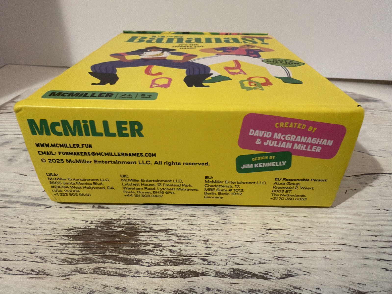 McMiller Entertainment It’s Bananas! The Monkey Game