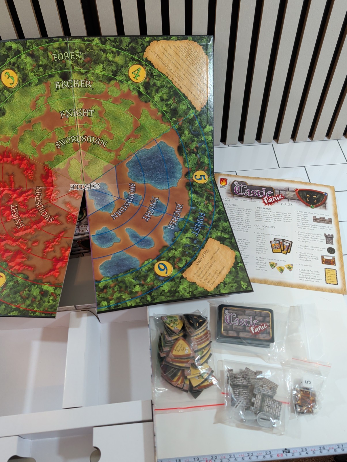 Castle Panic Tower Defense Board Game 1st Edition Complete