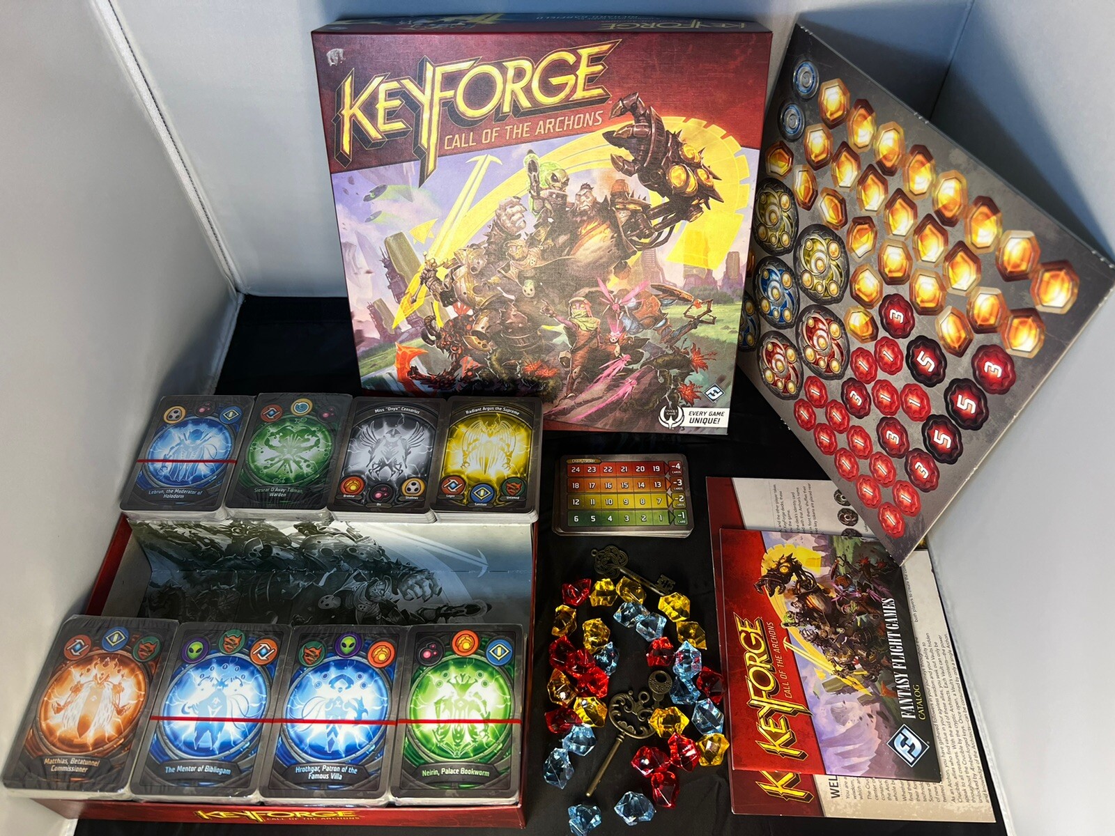 Keyforge Board Game – Card Game – Extra Decks & Upgrades