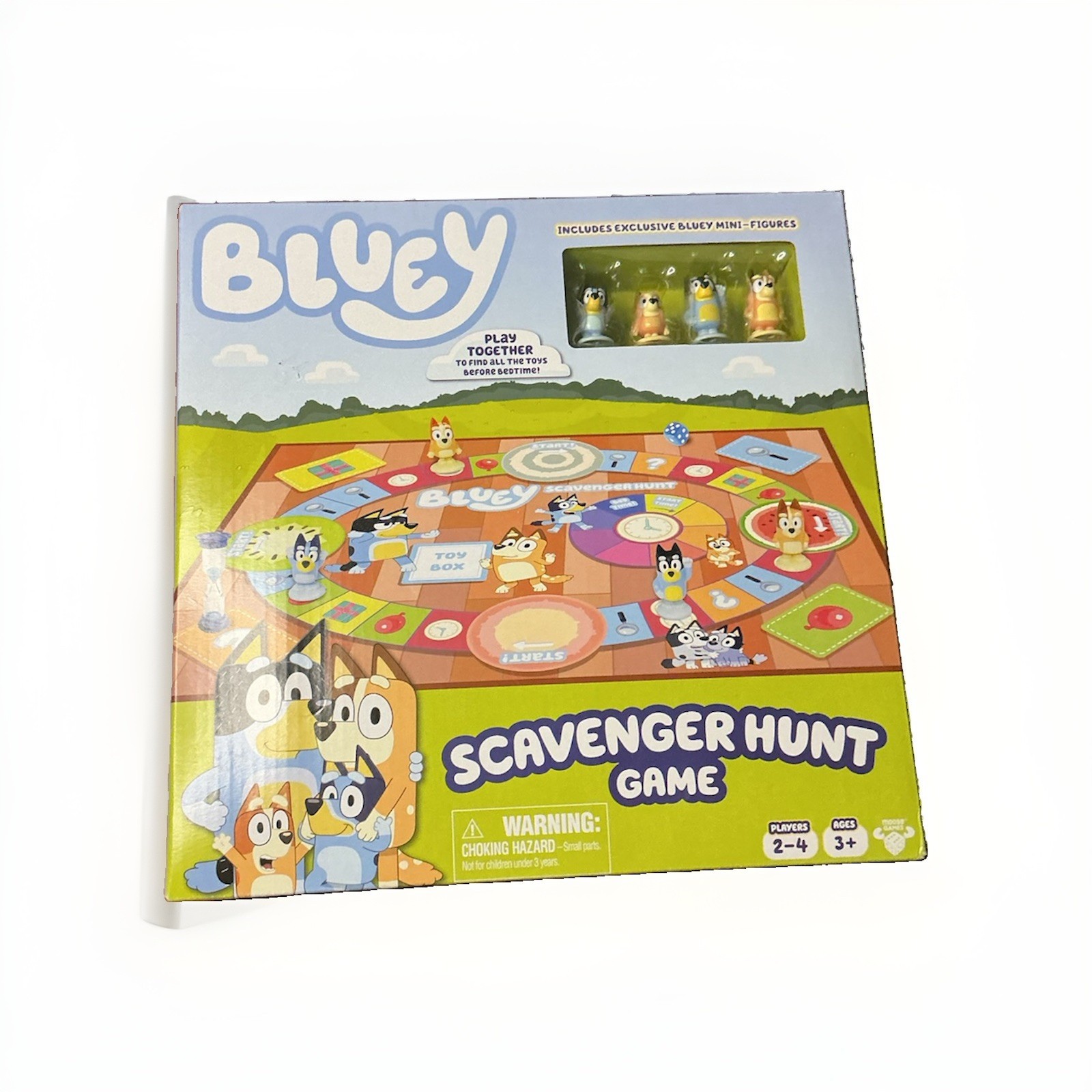 Bluey Scavenger Hunt Game for Kids Ages 3-5 Teamwork Fun with Mini Figures