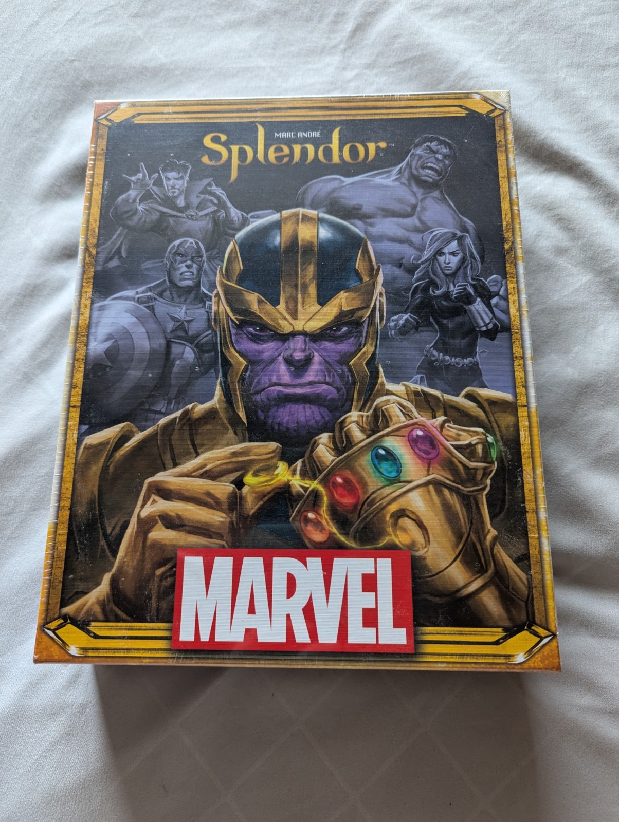 Splendor – The Marvel Board Game – Thanos. Factory Sealed (Avengers)