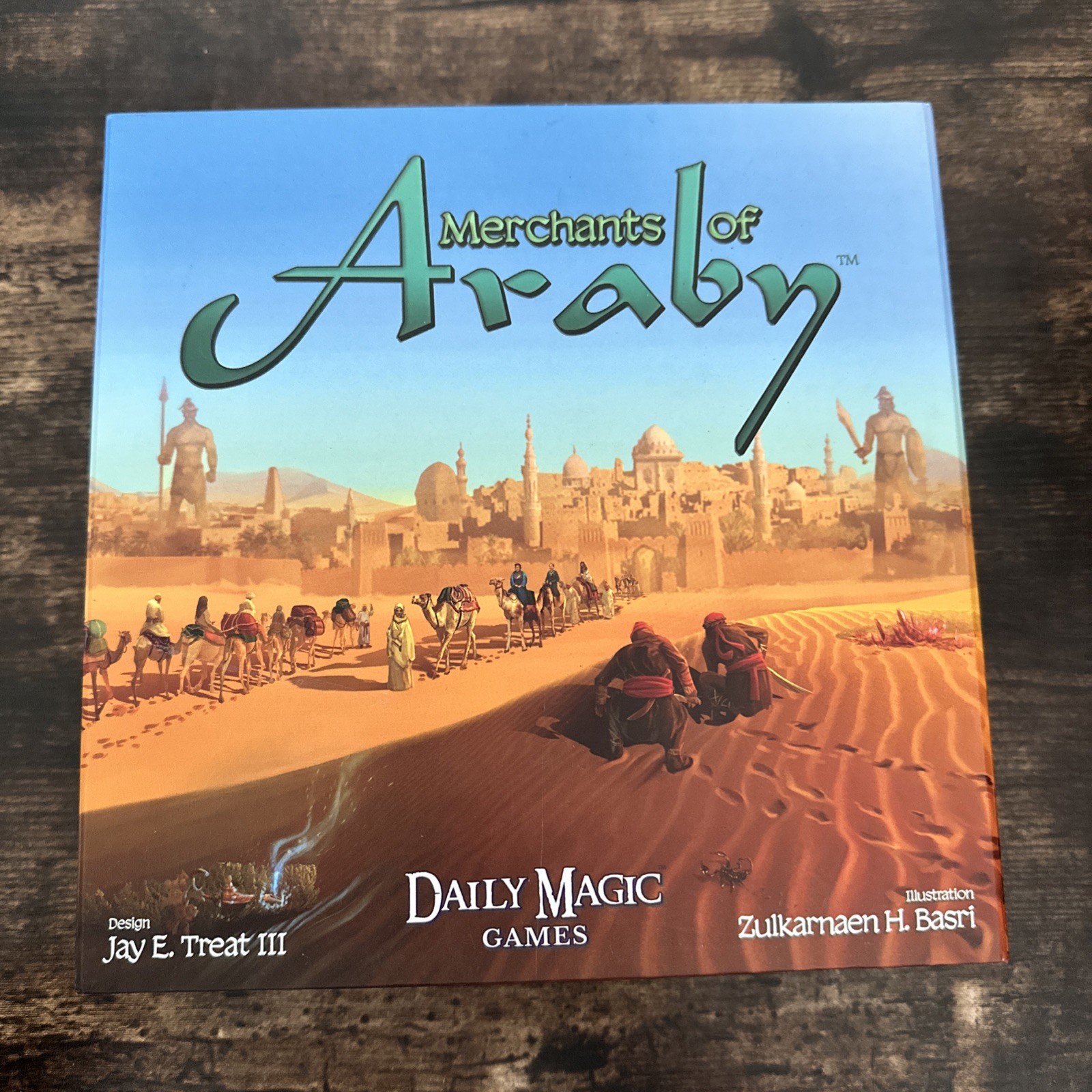 Merchants of Araby Board Game by Daily Magic Games NEW Open Bx 2016