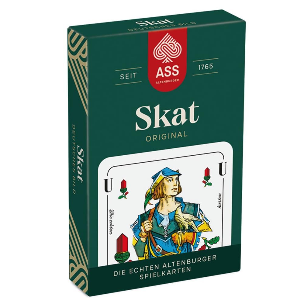 Altenburger FSC Skat, German Picture in Folding Box, White