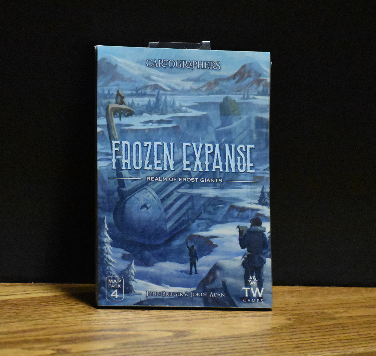 Thunderworks Games- Cartographers: Frozen Expanse: Realms of Frost Giants Pack 4