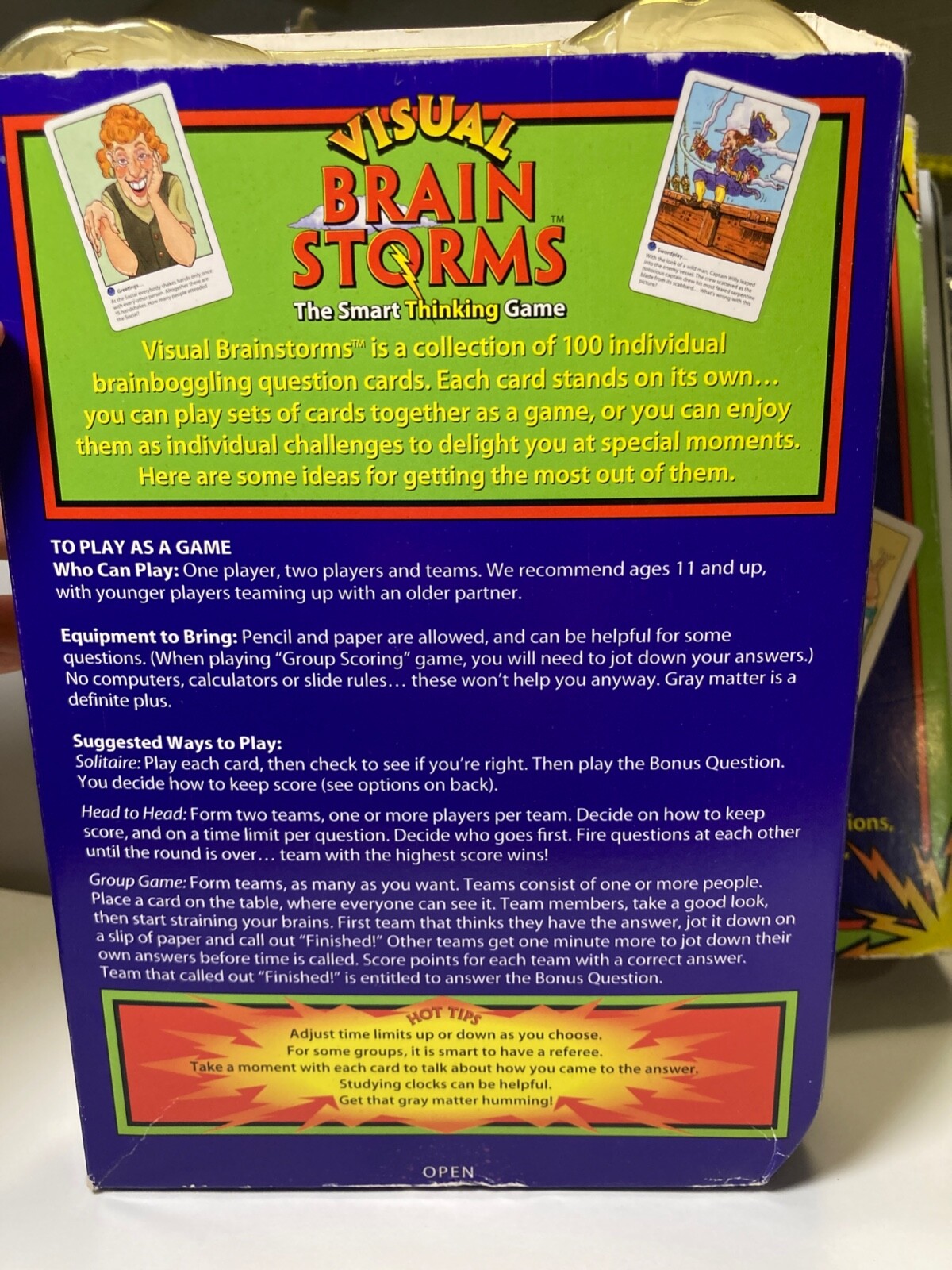 Brainteaser Game Visual Brain Storms Game The Smart Thinking Game Binary Arts ‘