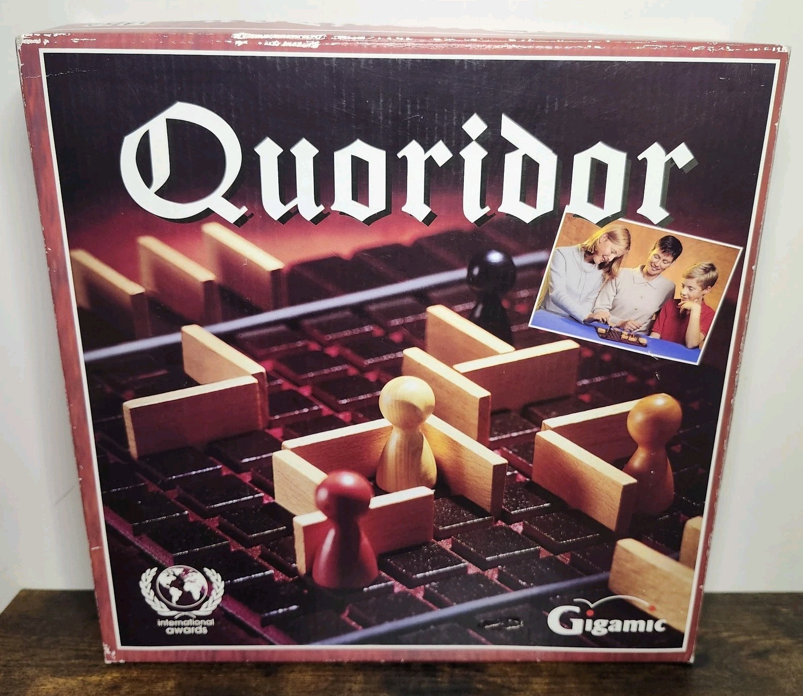 QUORIDOR 1st Ed. Wooden Board Game 100% COMPLETE 1997 VINTAGE MULTI AWARD WINNER