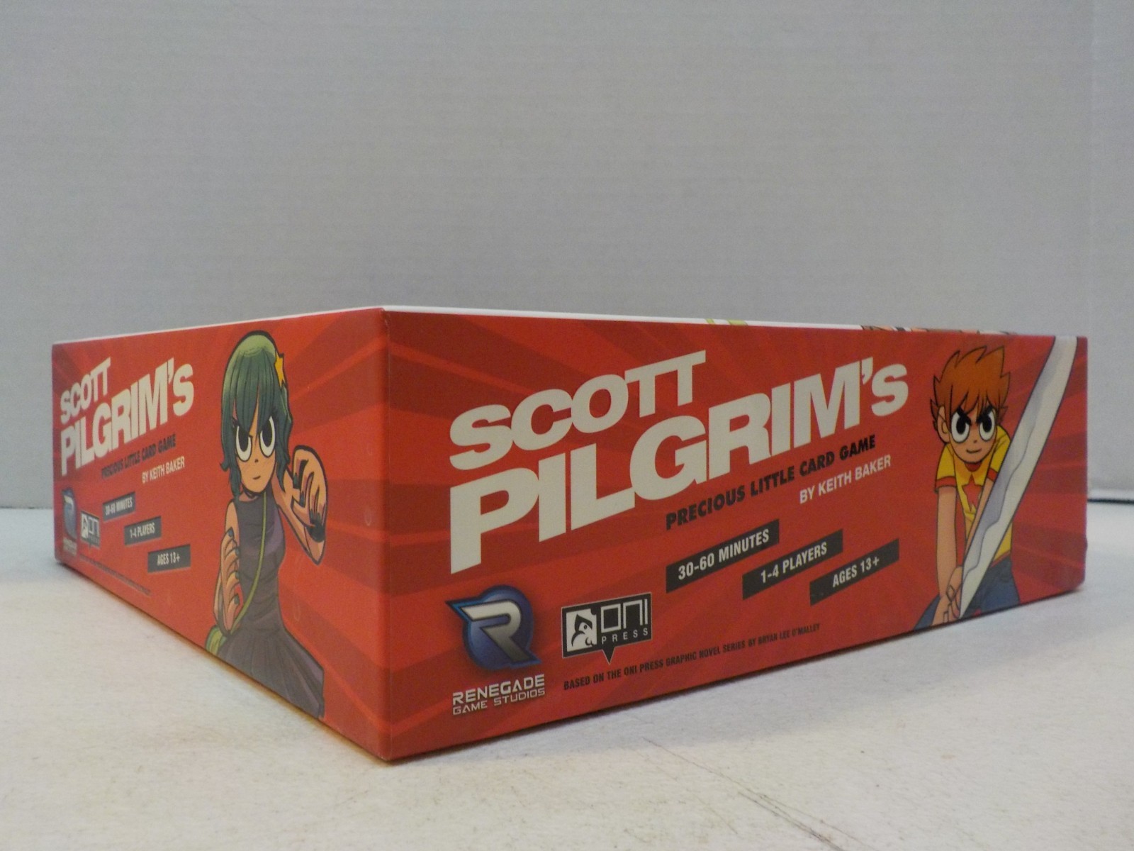 G511 Scott Pilgrim’s Precious Little Card Game Renegade w Playmat