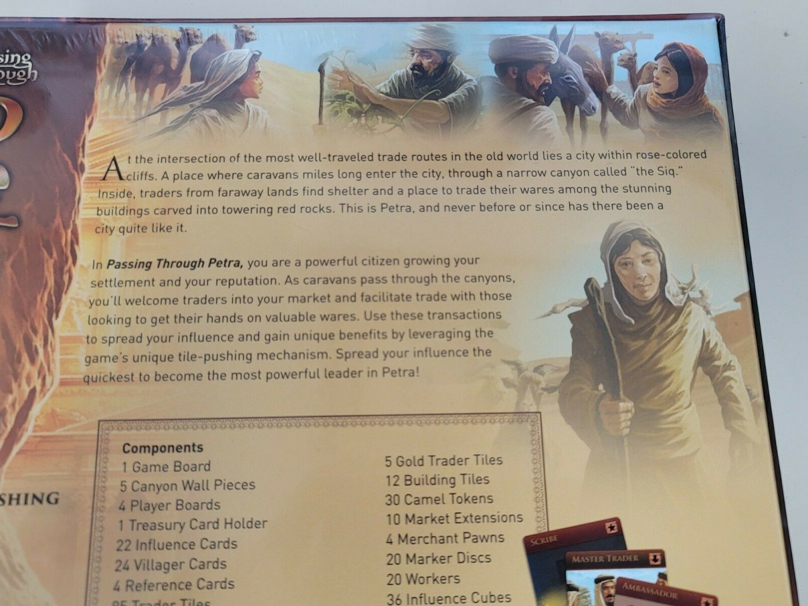 NEW FACTORY SEALED RENEGADE GAME STUDIOS PASSING THROUGH PETRA BOARD GAME