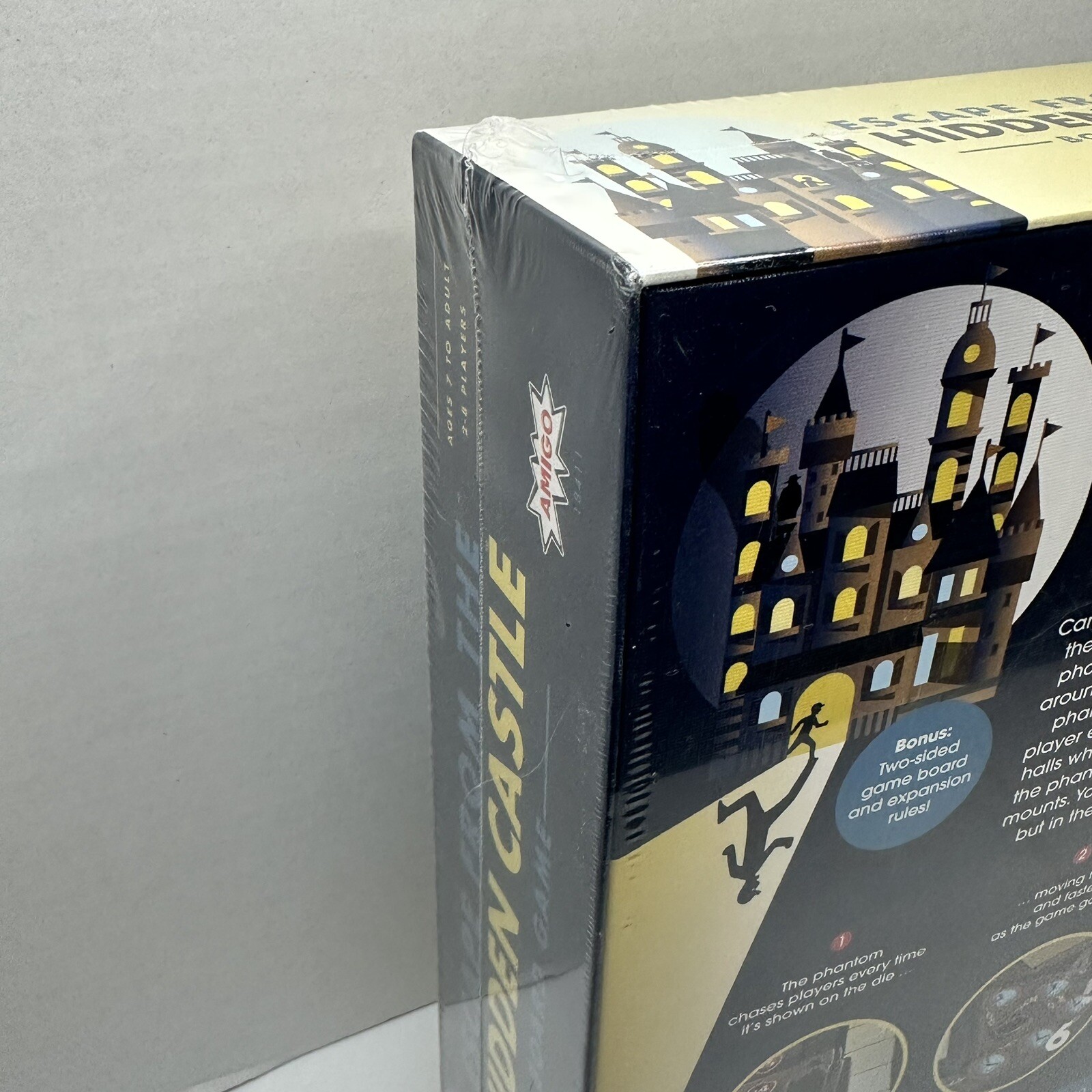Escape from the Hidden Castle Board Game Age7-Adult 2-sided Game Board