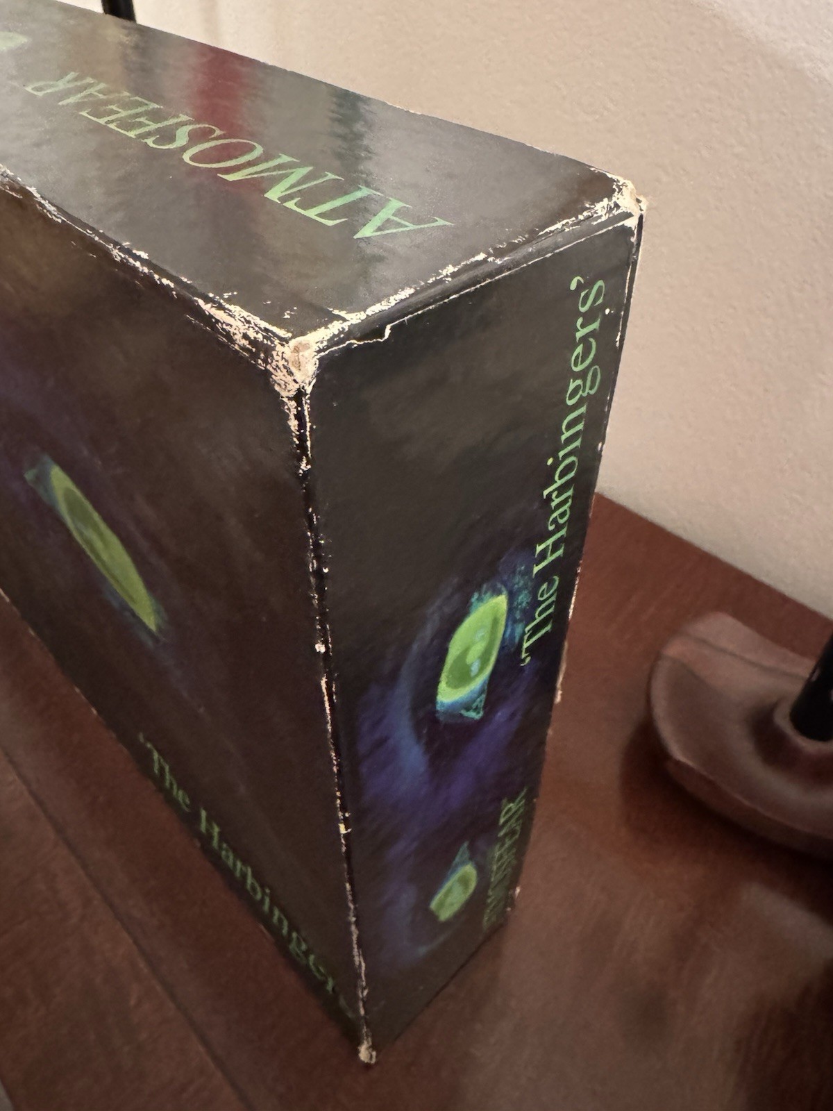 Vintage 1995 Mattel Atmosfear The Harbingers Horror VHS Board Game Near Complete