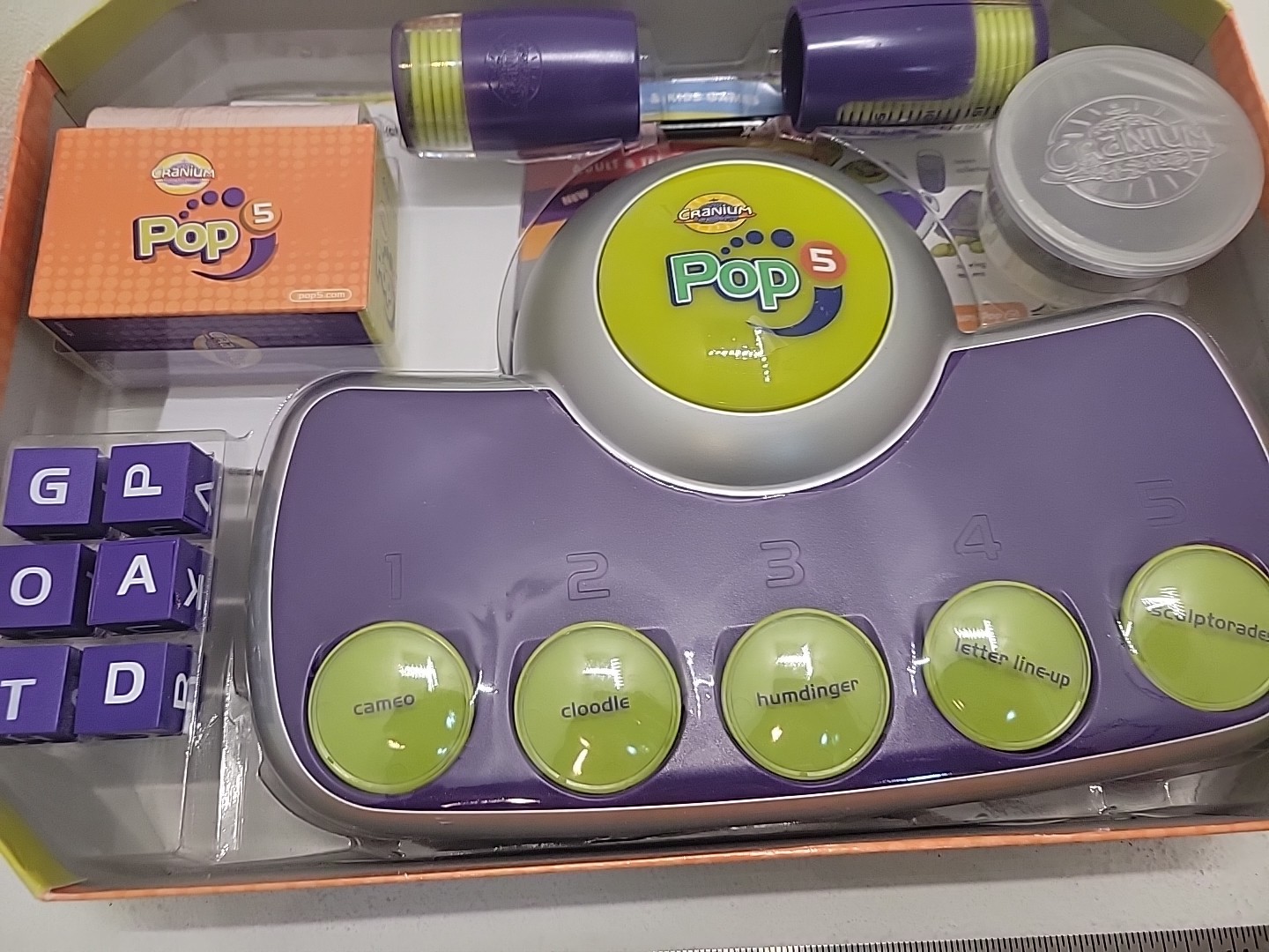 Cranium Pop 5 Adult Pop Culture Console Trivia Game Factory Sealed 2006 4 Player