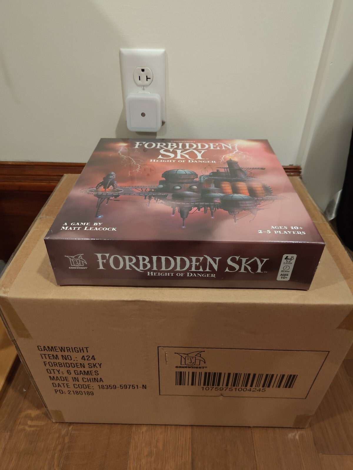 Gamewright Forbidden Sky Height of Danger Board Game – CSG-FORS