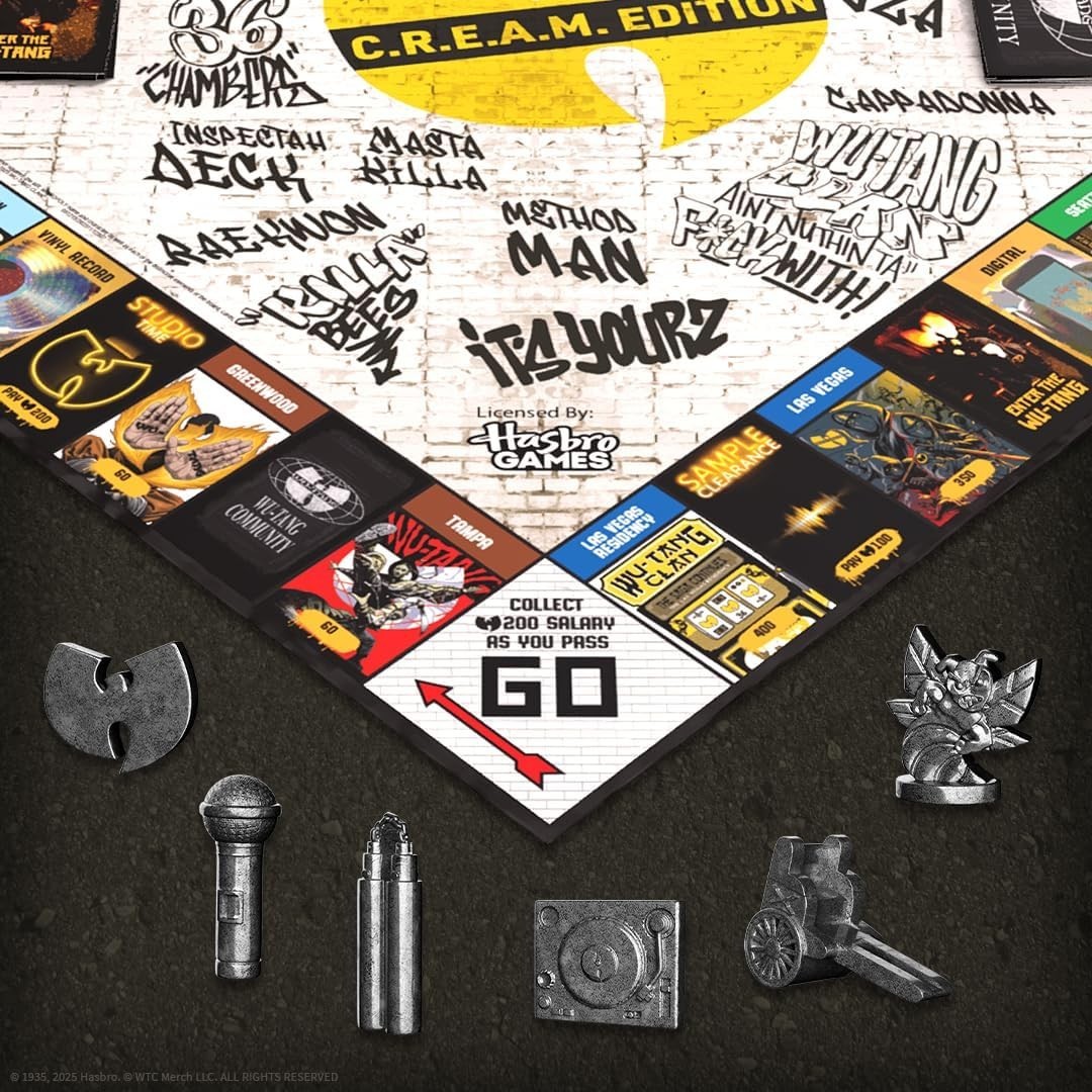 Monopoly: Wu-Tang Clan, Features Exclusive Tour Poster Art, Buy & Sell Legendary