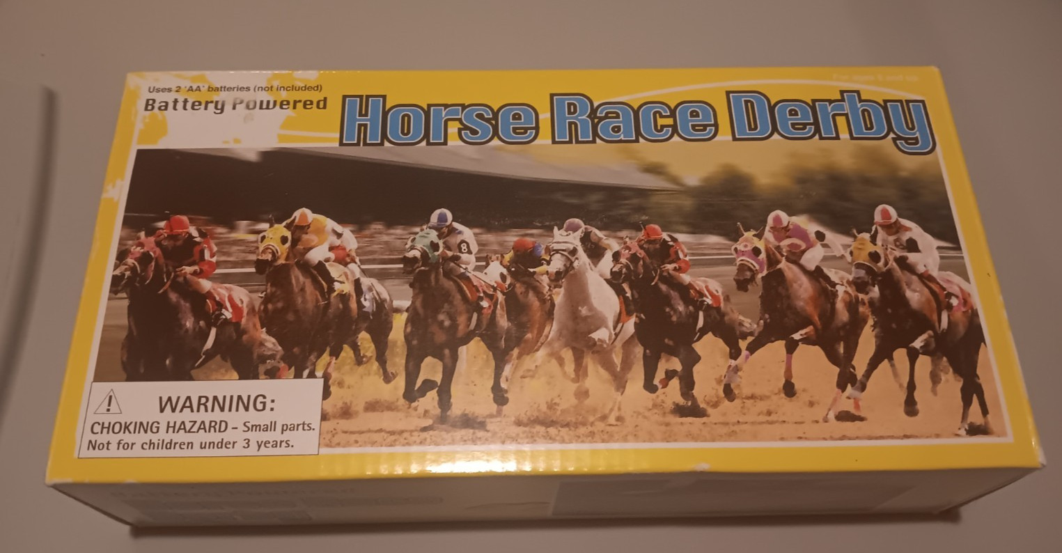 2008 Horse Race Derby Classic Racing Game Never Used Complete