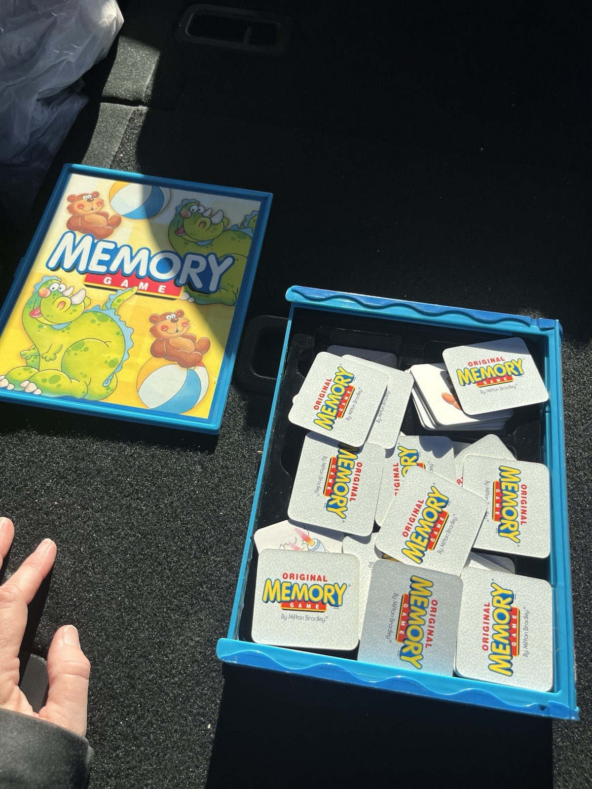 MB Original Memory Matching Game 2006 Milton Bradley Book Format Box Complete