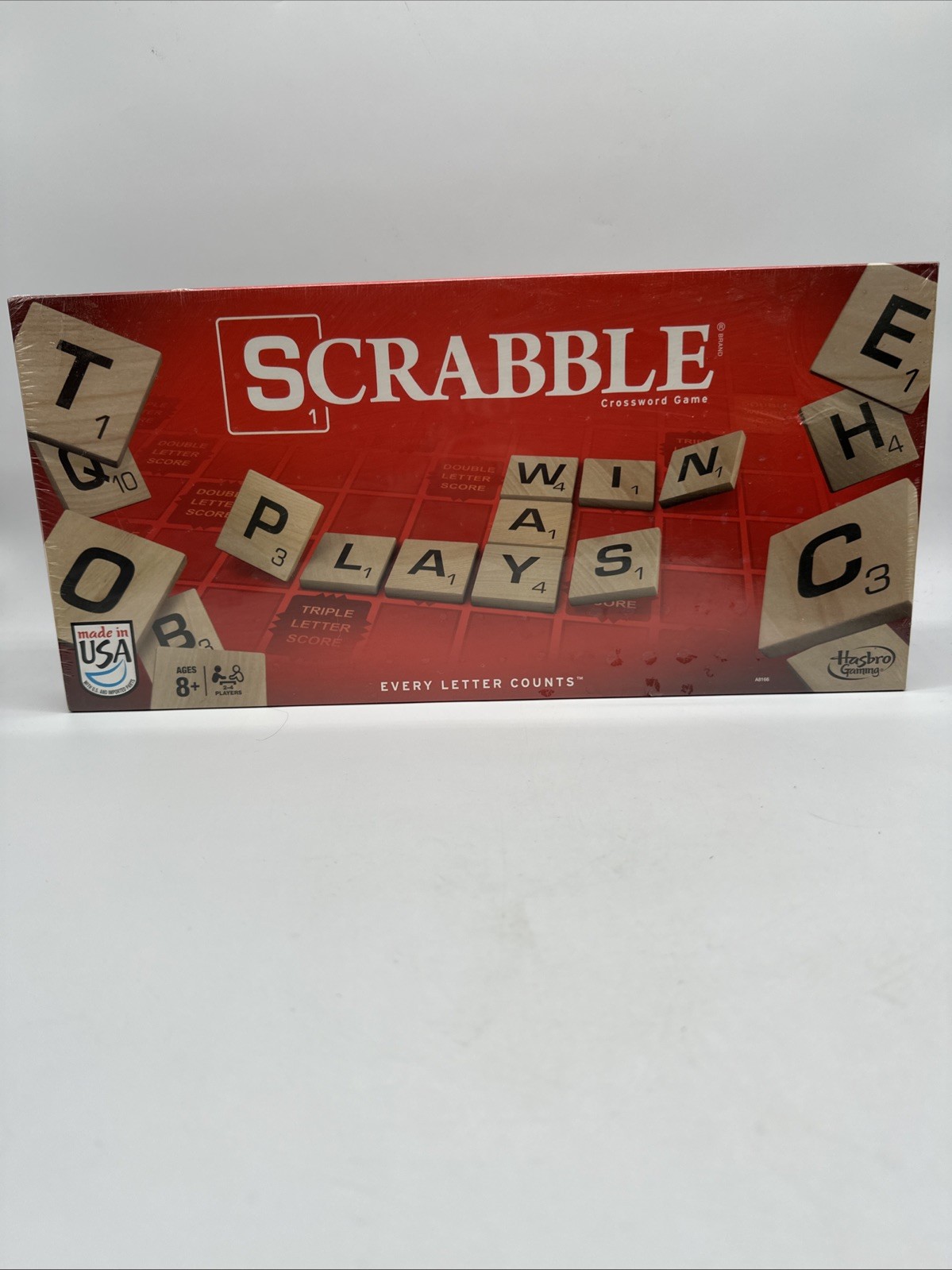 Scrabble Board Game – Crossword New- 2013 Hasbro COMPLETE SEALED