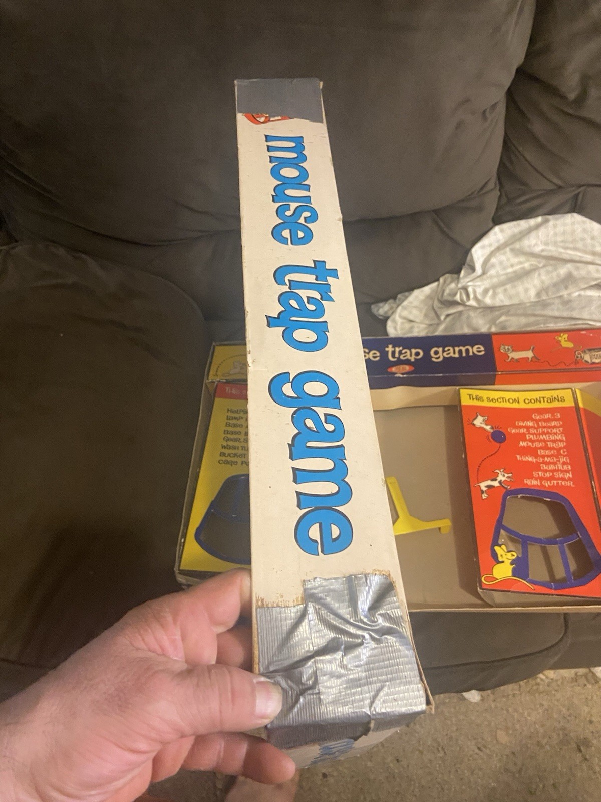 Vintage- 1963 Mouse Trap Board Game – Ideal Original Box – Complete