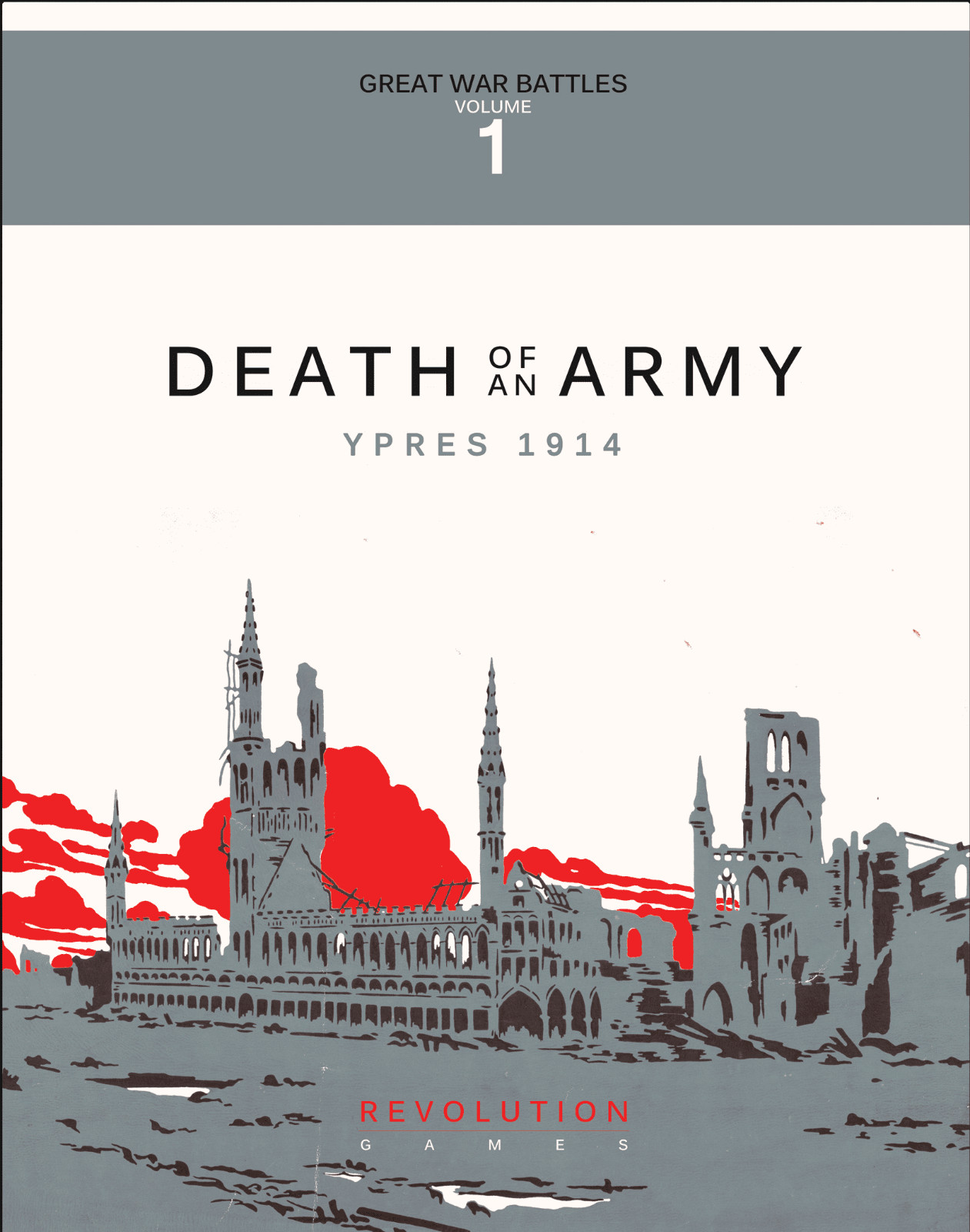 Revolution Wargames Death Of An Army: First Battle of Ypres, 1914 Box Version