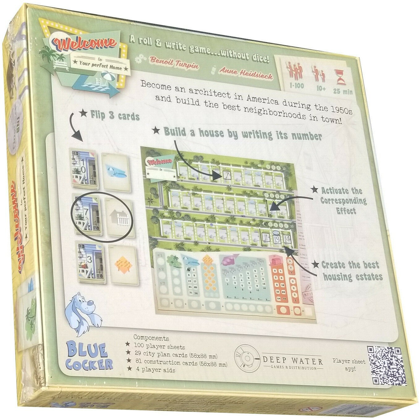 Welcome To… Your Perfect Home Roll Write Board Game FAST SHIPPING!!!