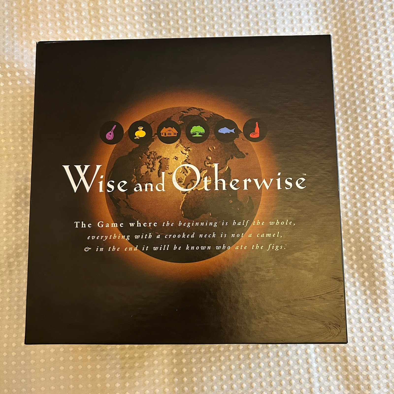 Wise and Otherwise Board Game – COMPLETE 1997 Trivia Party Word Family