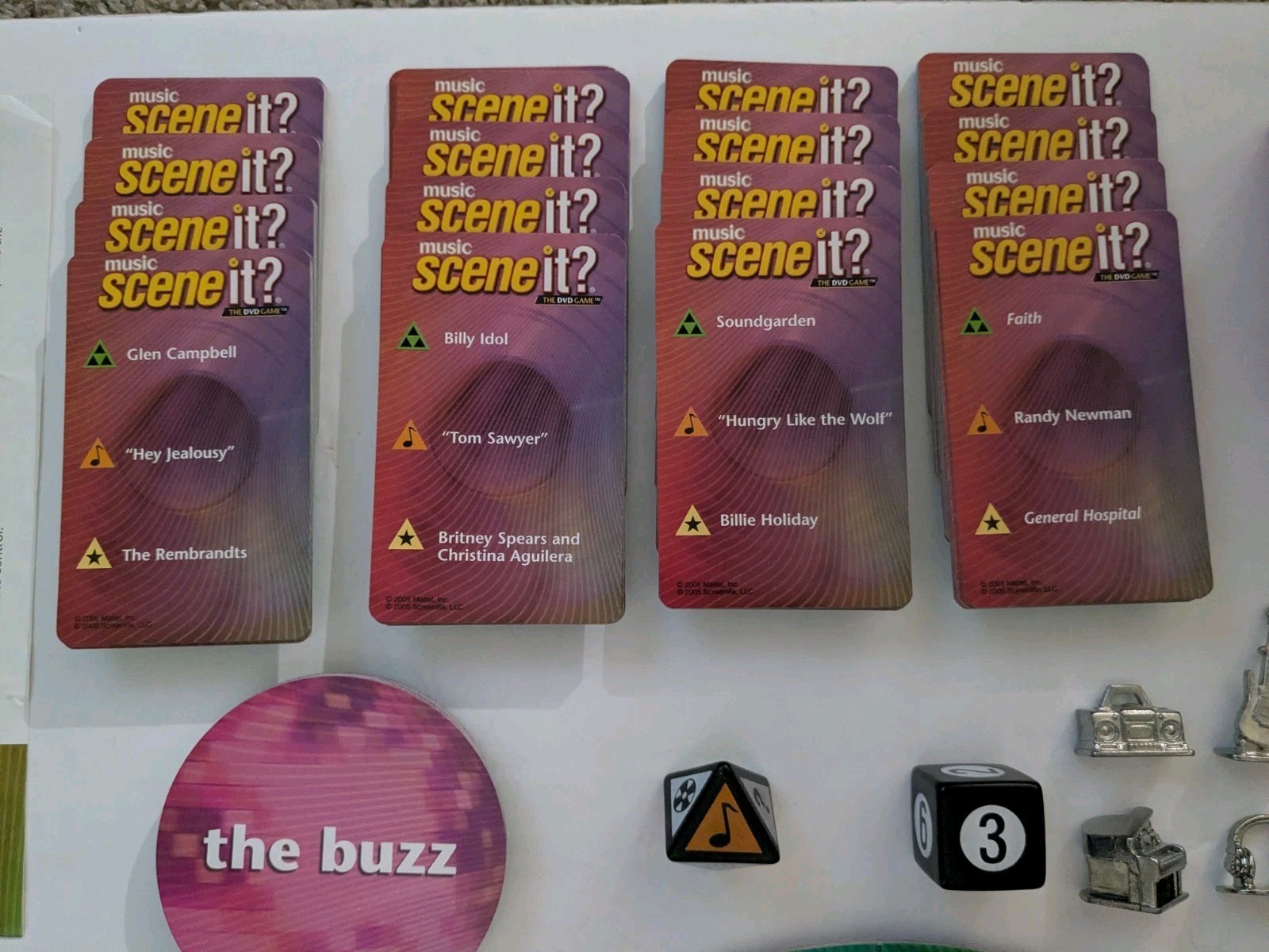 Scene It? Music DVD Game – Music Trivia Game – Free Shipping – Read Description