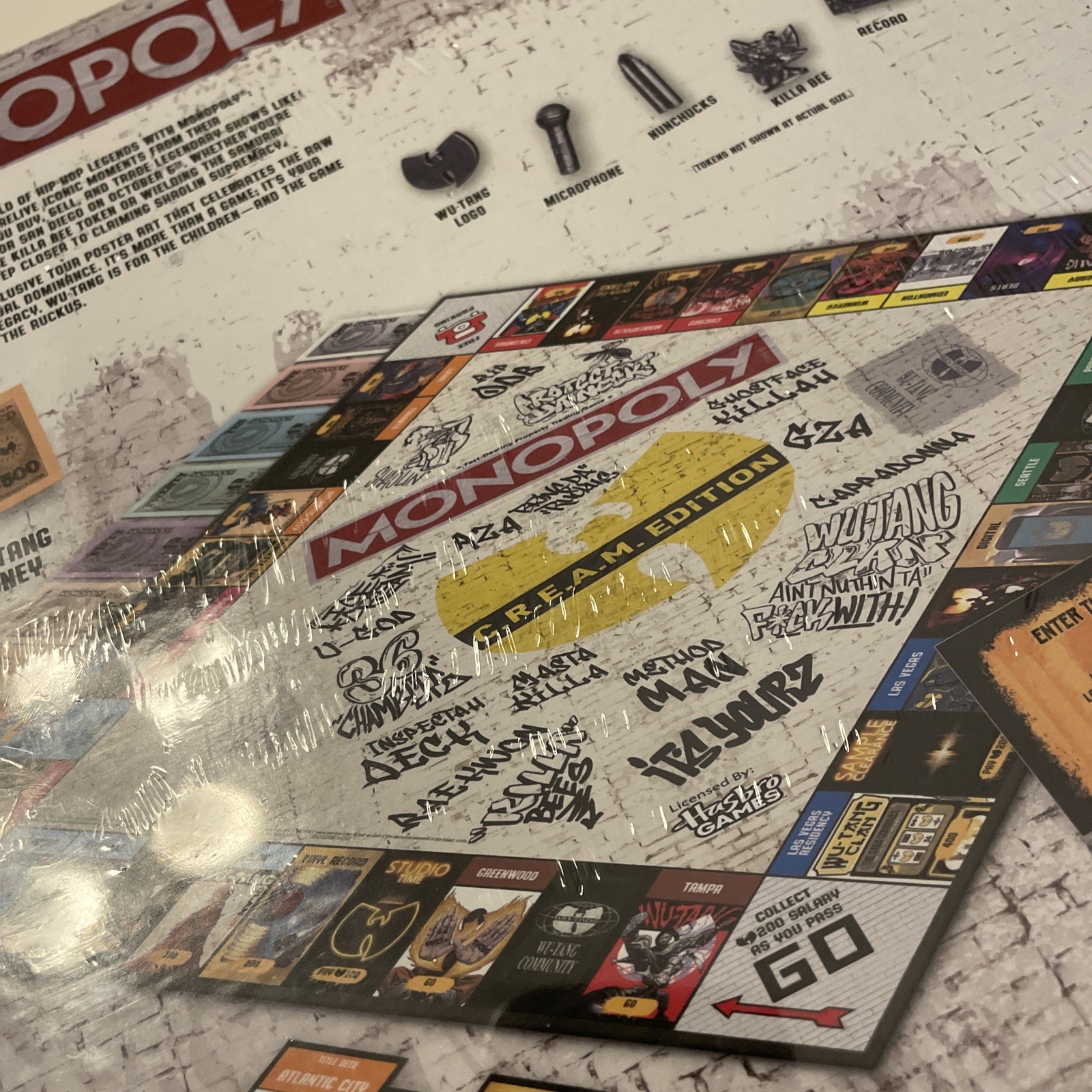 Wu Tang Clan Limited Edition Official Monopoly Board Game Sealed