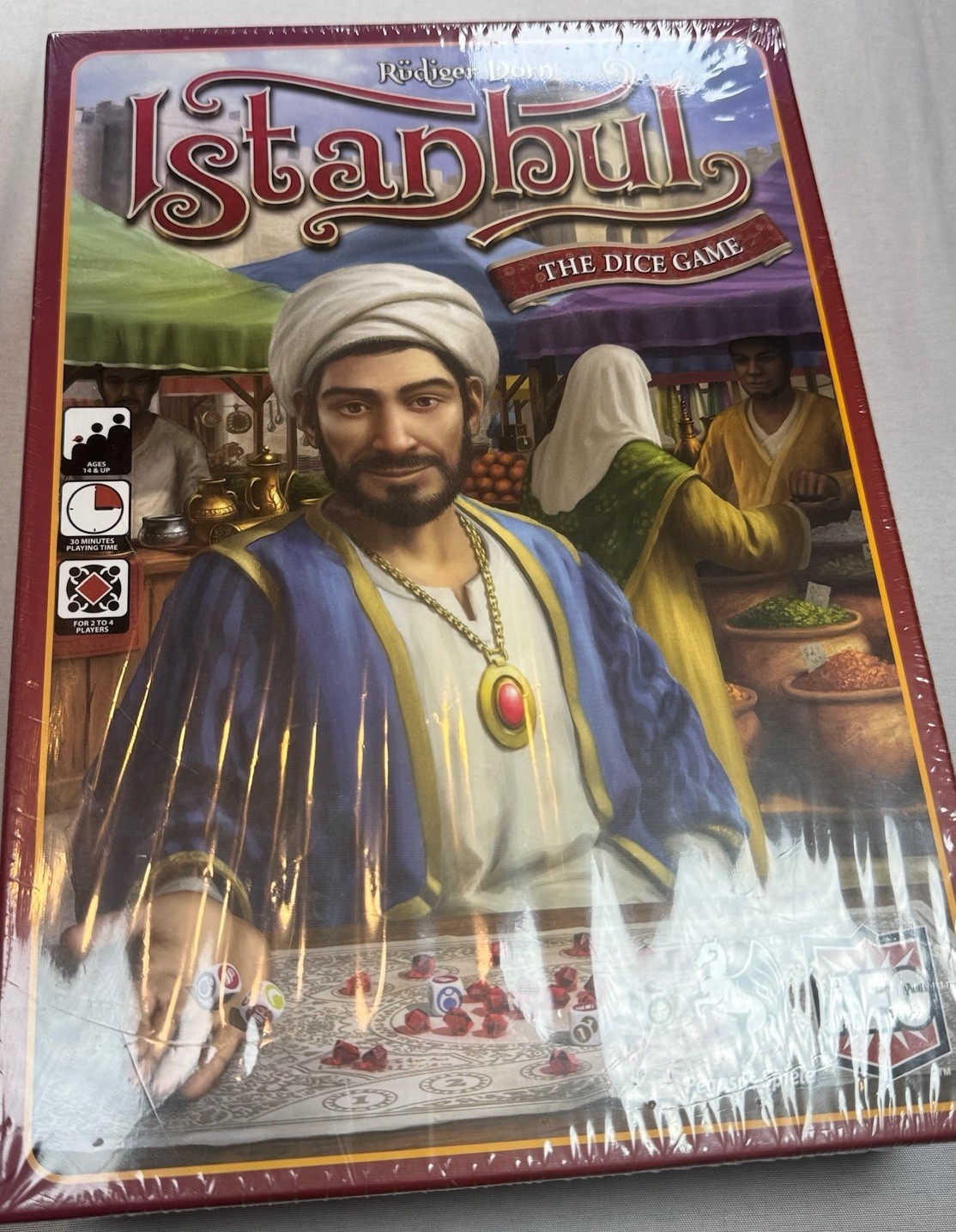 Istanbul: The Dice Game Brand New Sealed AEG 2-4 Players Rudiger Dorn Pegasus