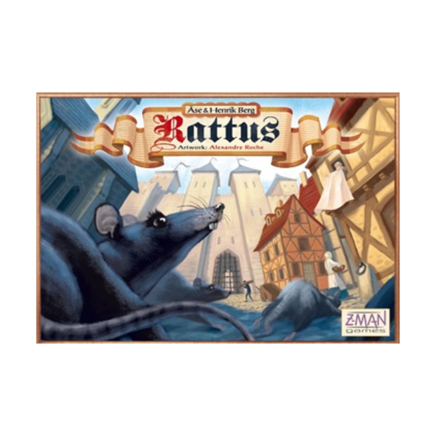 Z-Man Boardgame Rattus Box VG+/NM