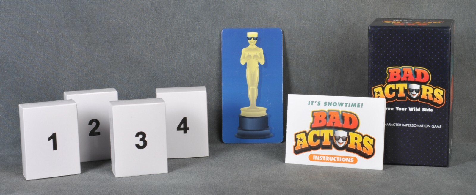 Bad Actors The Character Impersonation Game – Free Your Wild Side – Ages 17+