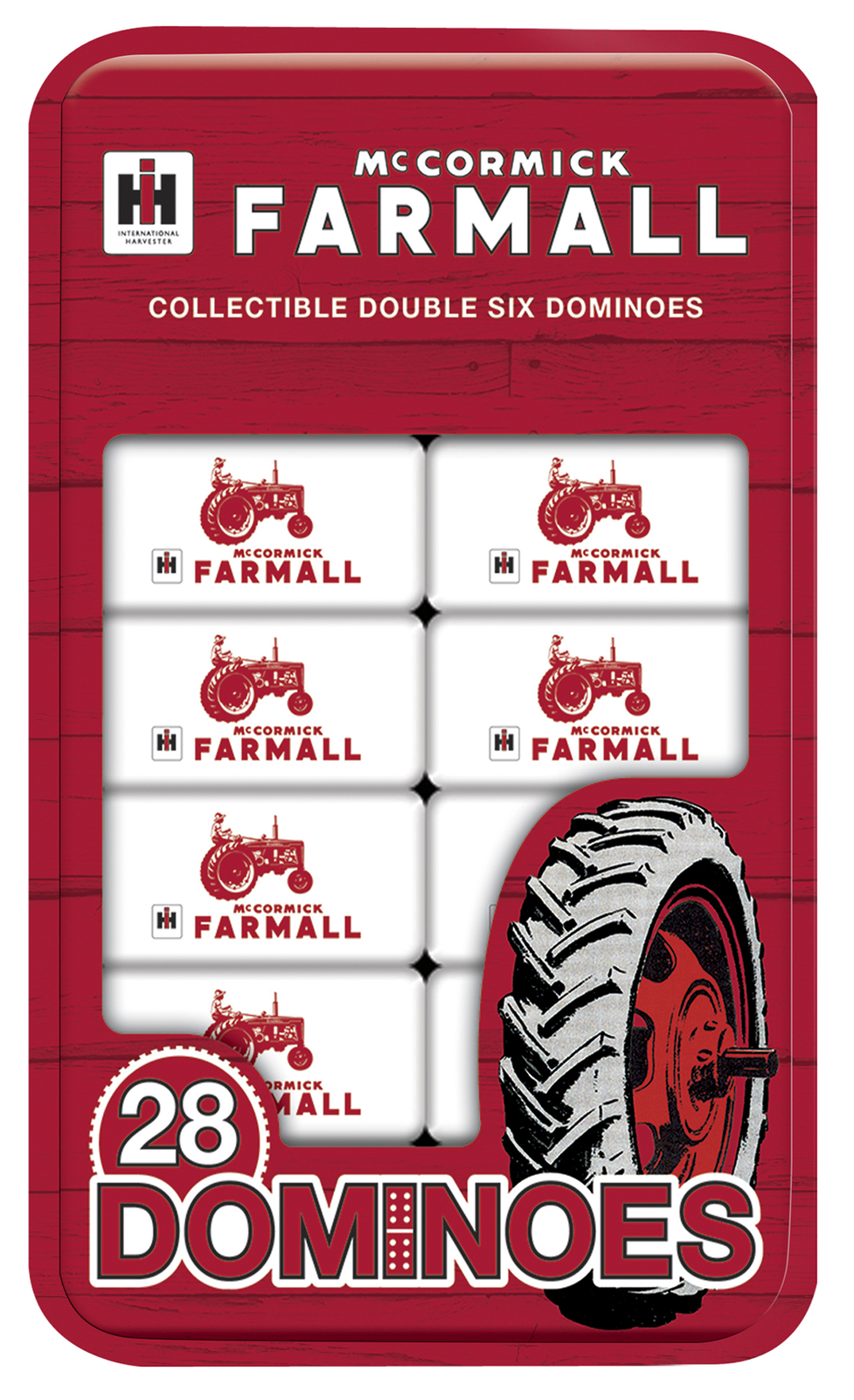 MasterPieces – Case IH – Officially Licensed Dominoes Set