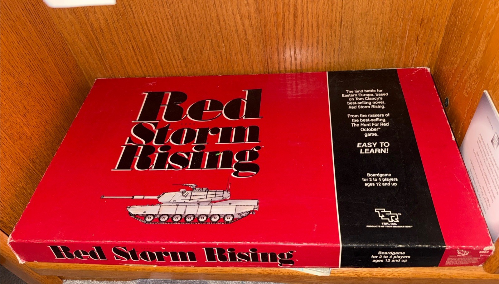1989 Vintage RED STORM RISING Strategy Family Board Game – Tom Clancy