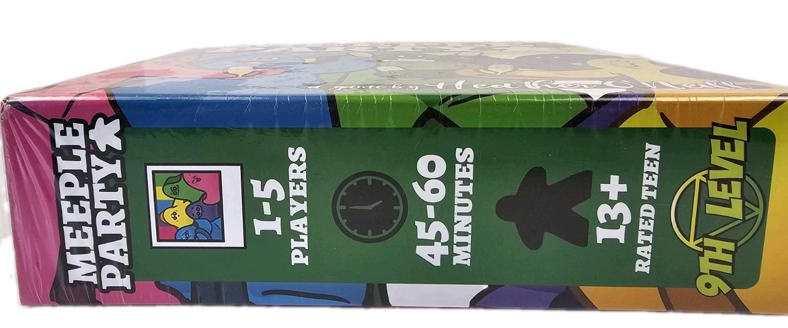 New Meeple Party Board Game Strategy Puzzling Co-Op Card Game Heather O’Neill