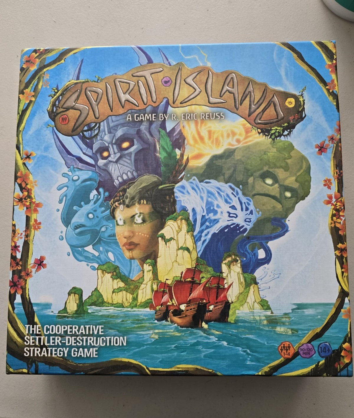 Greater Than Games Spirit Island Cooperative Strategy Game, 1+ Players