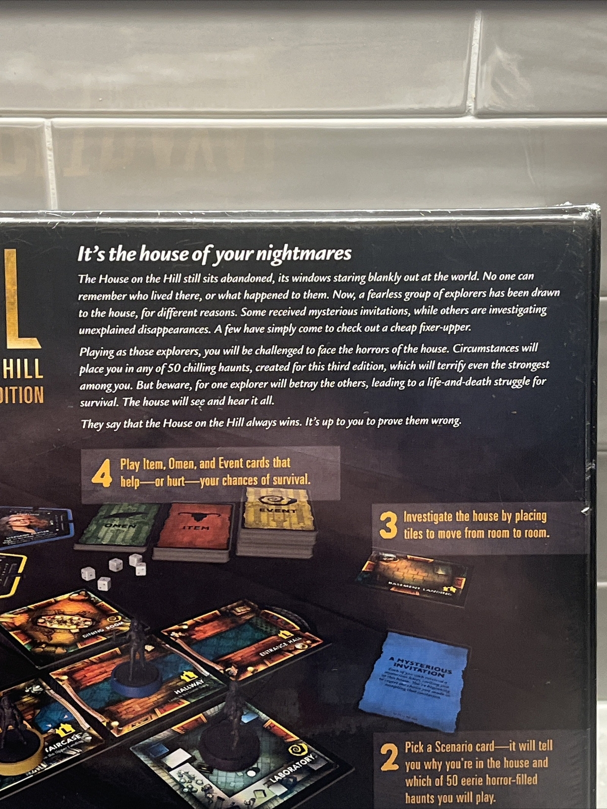 Betrayal at House on the Hill 3rd Edition NEW SEALED Hasbro