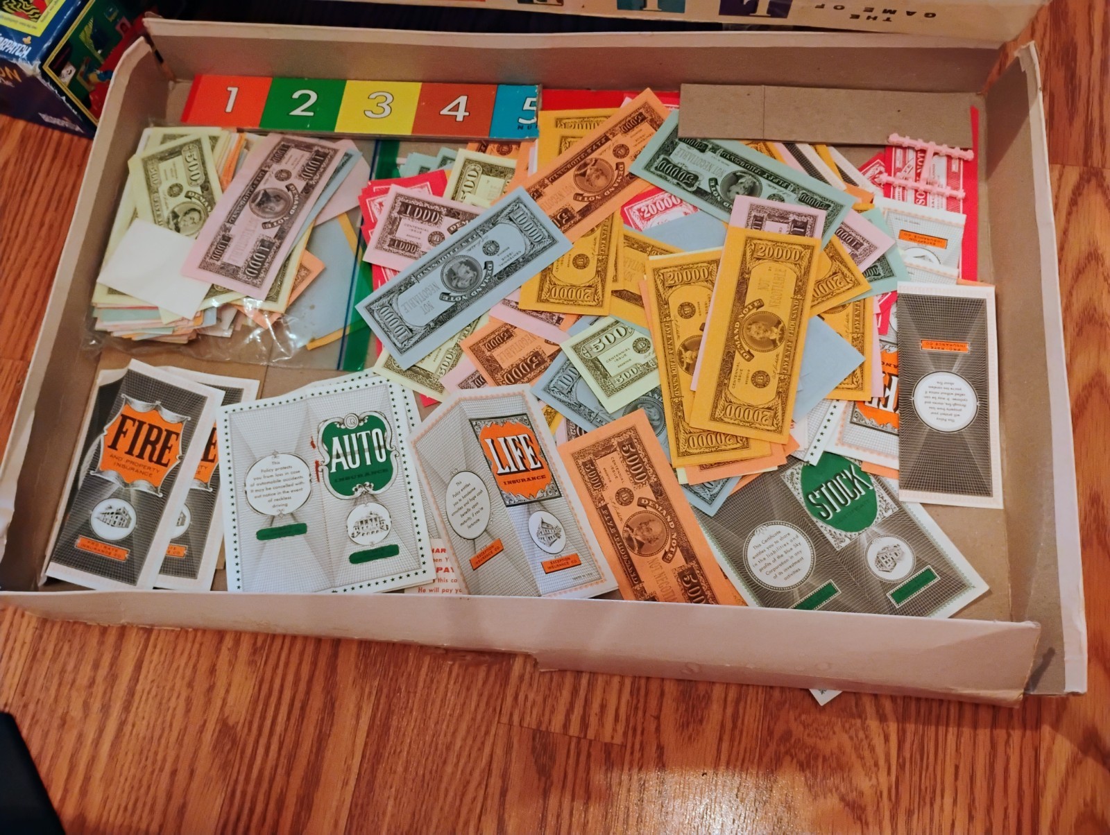 VINTAGE The Game of Life 1960 First Edition Complete Milton Bradley Board Game
