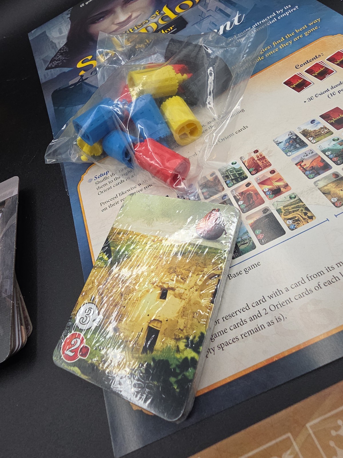 Splendor: Cities of Splendor Expansions 4 Pack 100% Complete