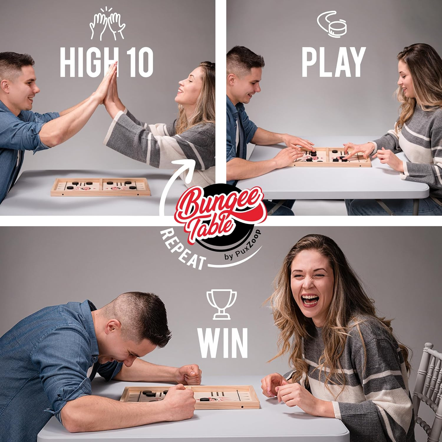 Fast Sling Puck Game – Test Your Speed and Accuracy with This Fast-Paced Wooden