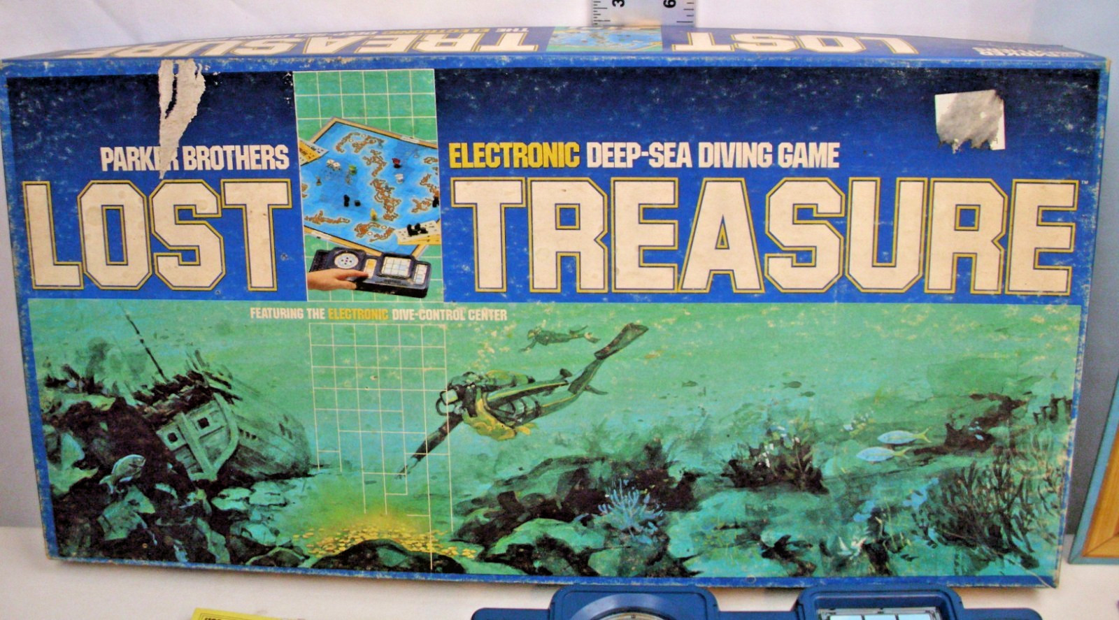LOST TREASURE ELECTRONIC BOARD GAME PARKER BROTHERS WORKS BOXED