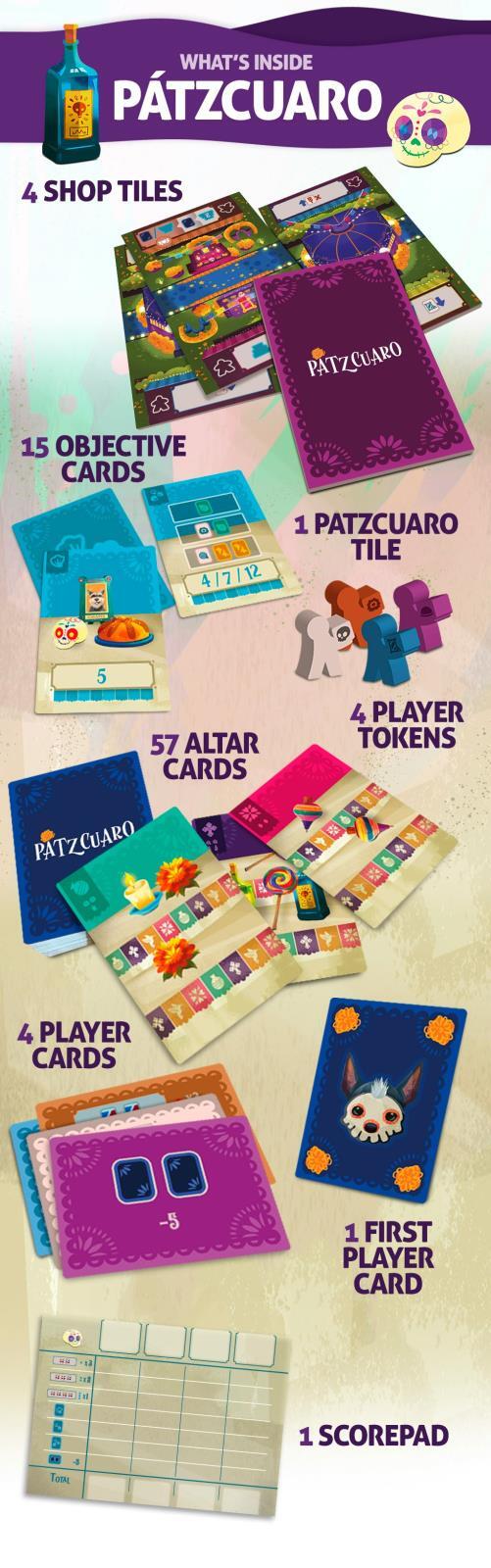 Patzcuaro Boardgame KS Ed – English version by Draco Games SEALED