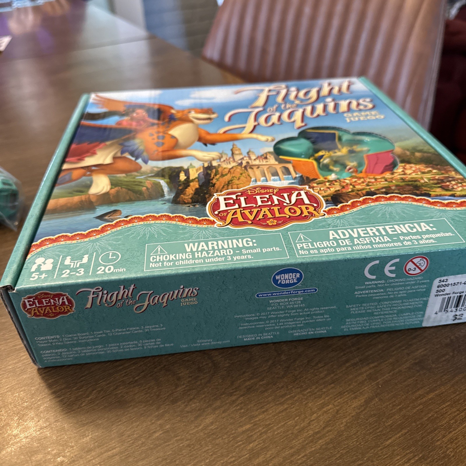 Disney Elena of Avalor Flight Of The Jaquins Board Game New Sealed