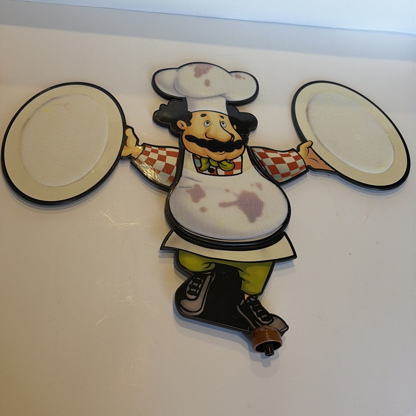 Alfredo’s Food Fight Game Fundex 2005 Vintage Board Game Electronic Incomplete