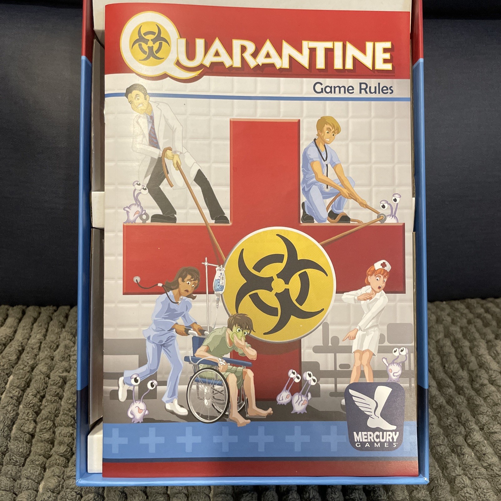 Mercury Boardgame Quarantine 2012 MINT