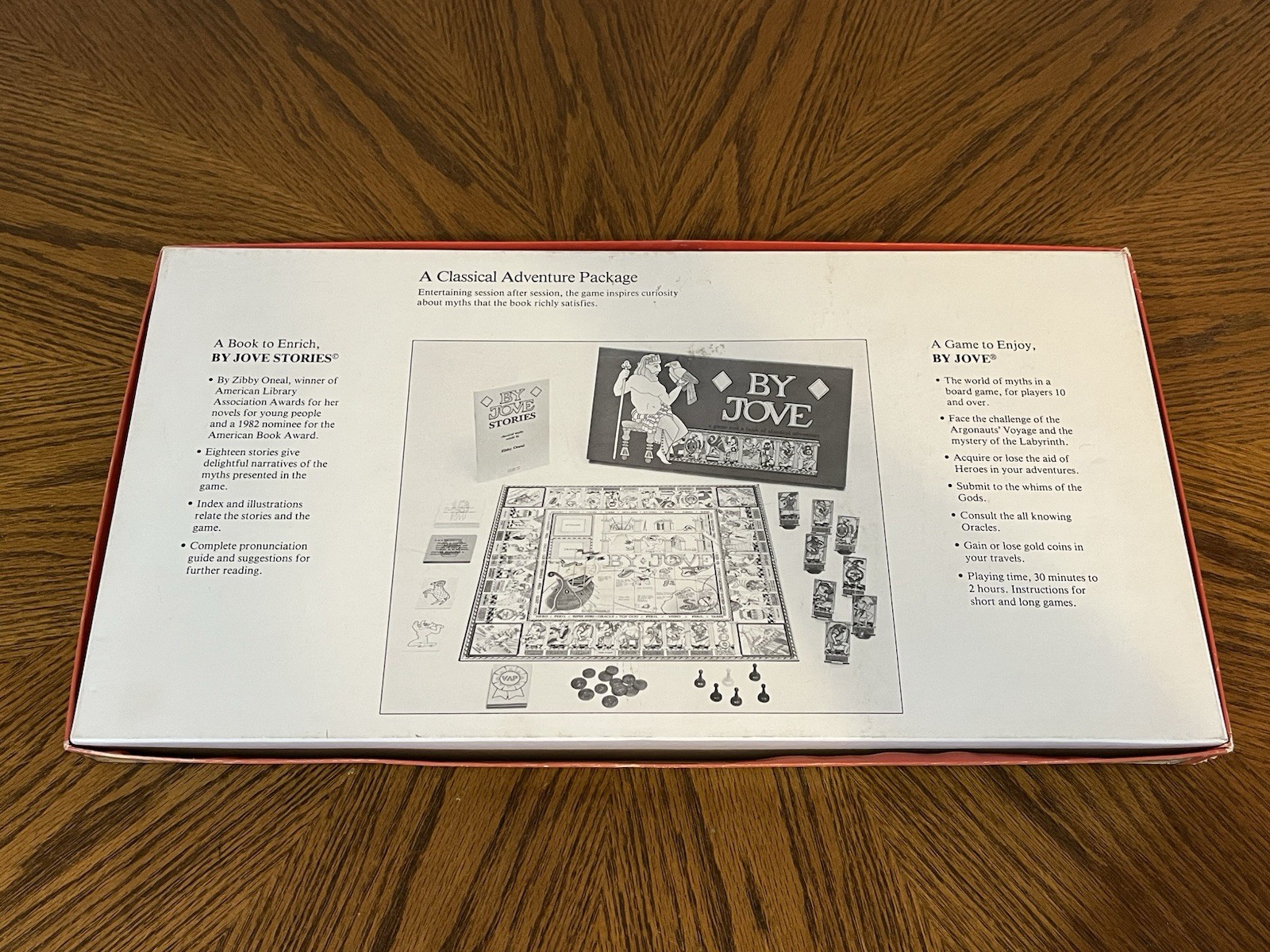 By Jove Board Game (1983 Aristoplay) Incomplete Read