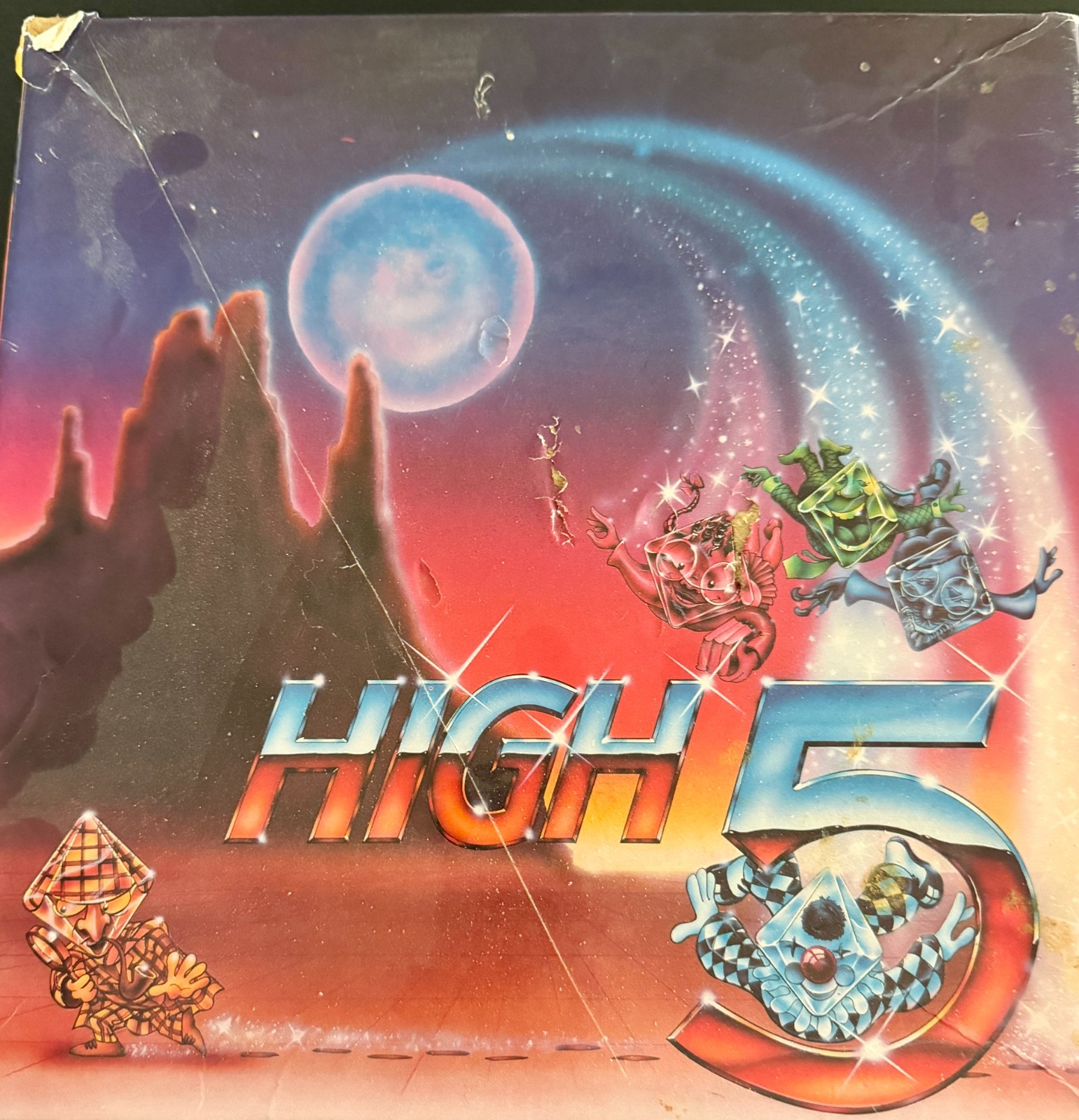 HIGH 5 Board Game Vintage 1992 Nordelf USA NOS JR & Adult Versions.