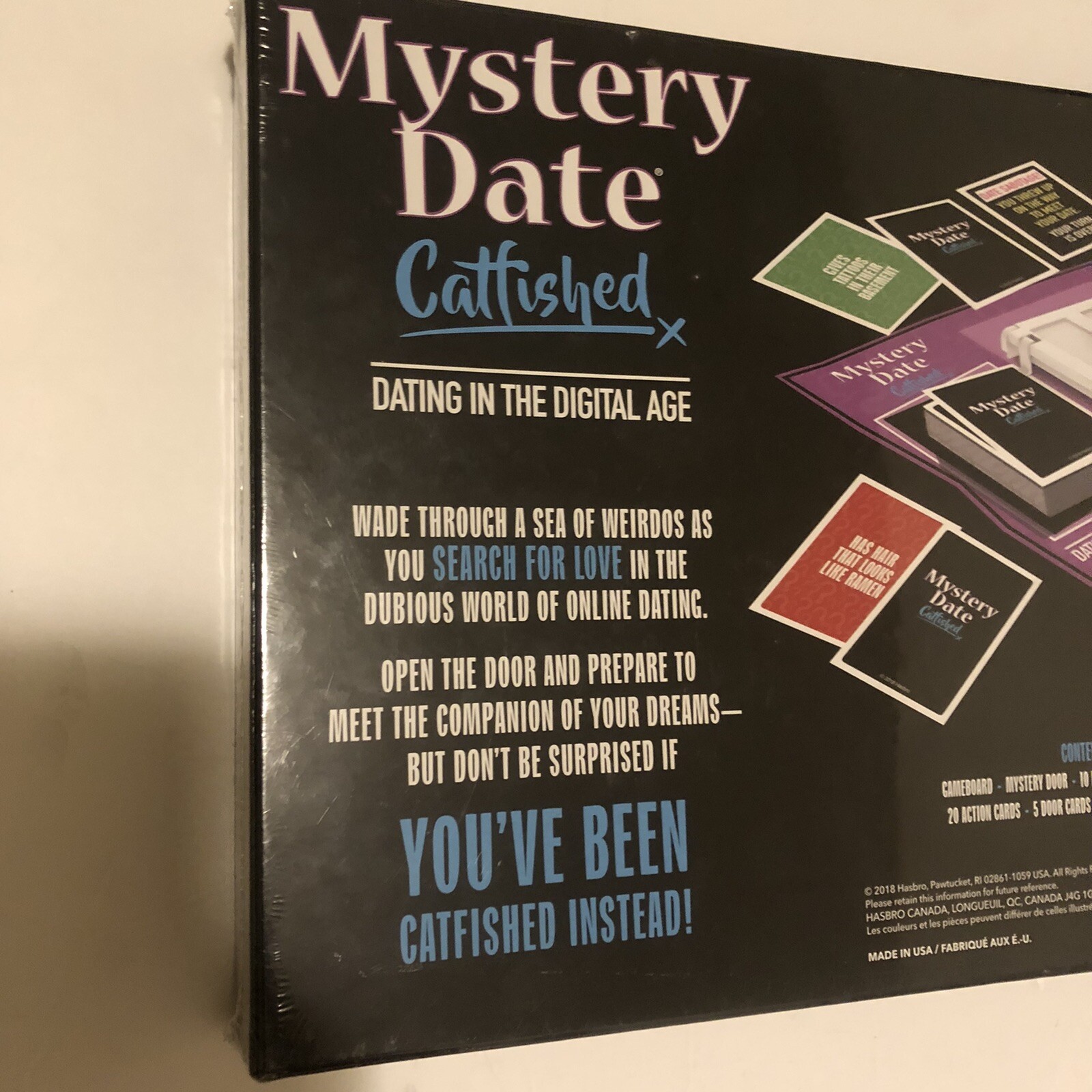 Hasbro Board Game – Mystery Date: Catfished – New