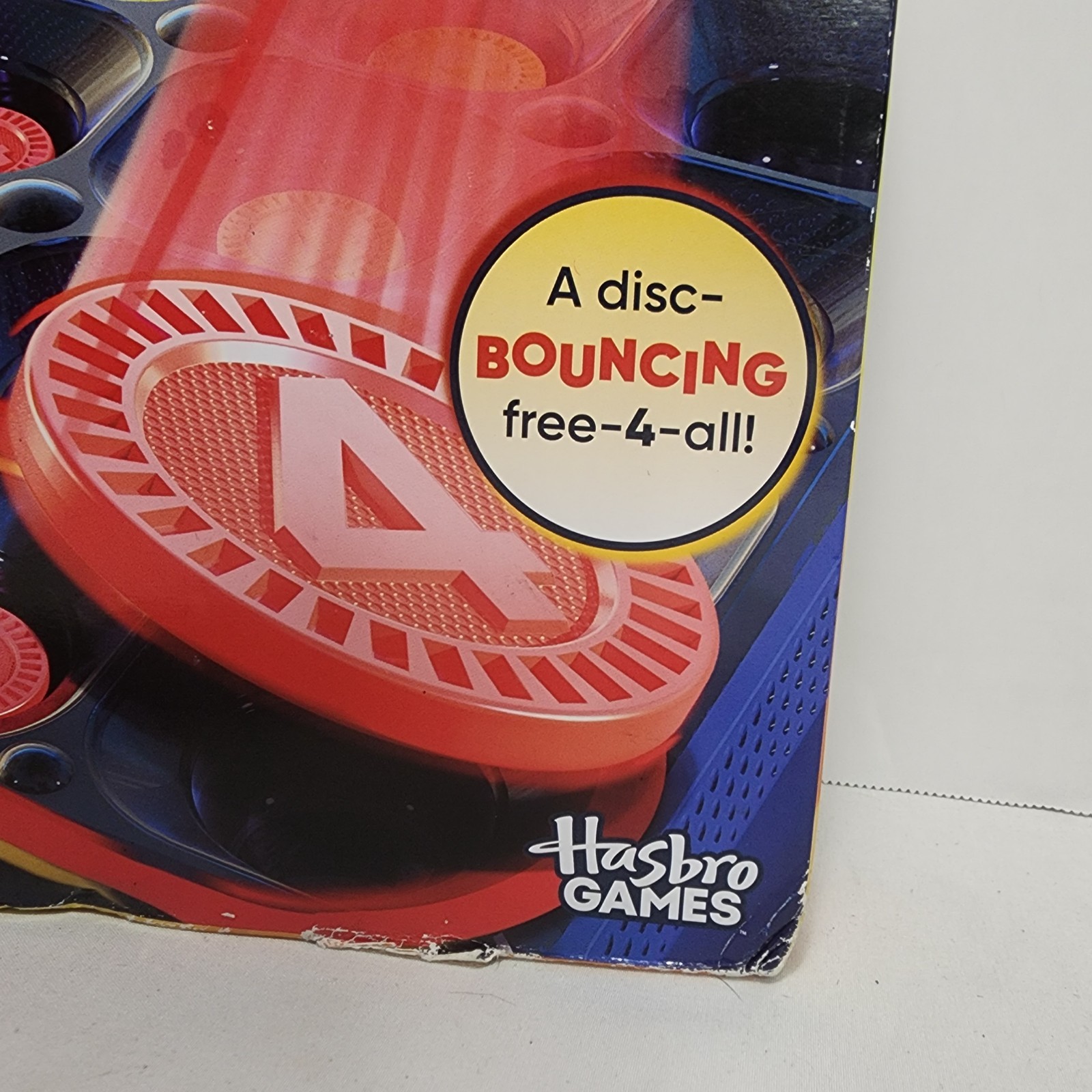 Hasbro CONNECT 4 FRENZY Game, Bounce Discs 4 in a Row, 2-6 Players – SEALED NEW