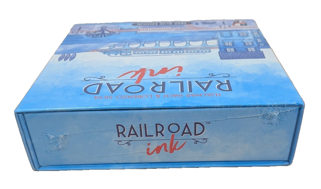 RAILROAD INK Deep Blue Edition Puzzle Game Hjalmar Hach Lorenzo Silva New Sealed