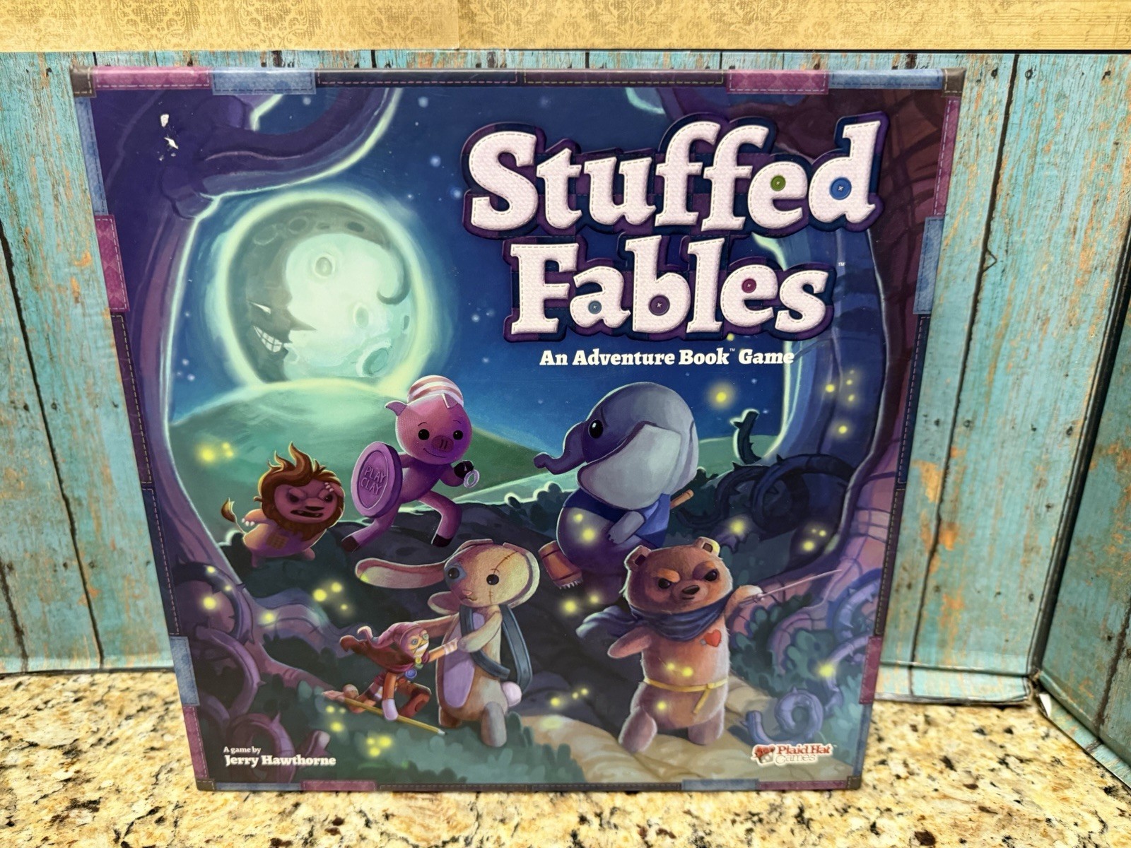 VGC Stuffed Fables Board Game, Storybook Adventure Game By Plaid Hat Games