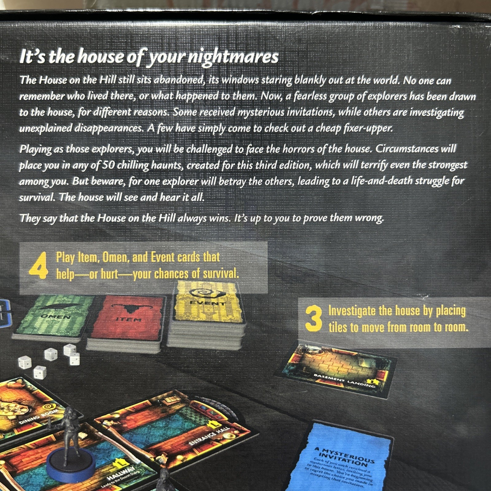 Avalon Hill Betrayal at House on the Hill 3rd Edition 100% Complete EXCELLENT!